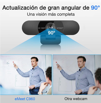 WebCam 1080P con Micrófono