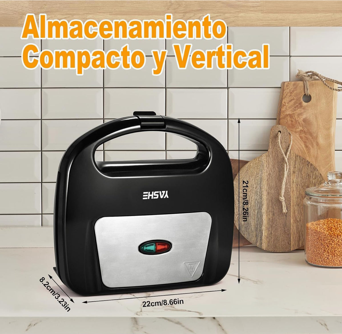 Gofrera Eléctrica Antiadherente