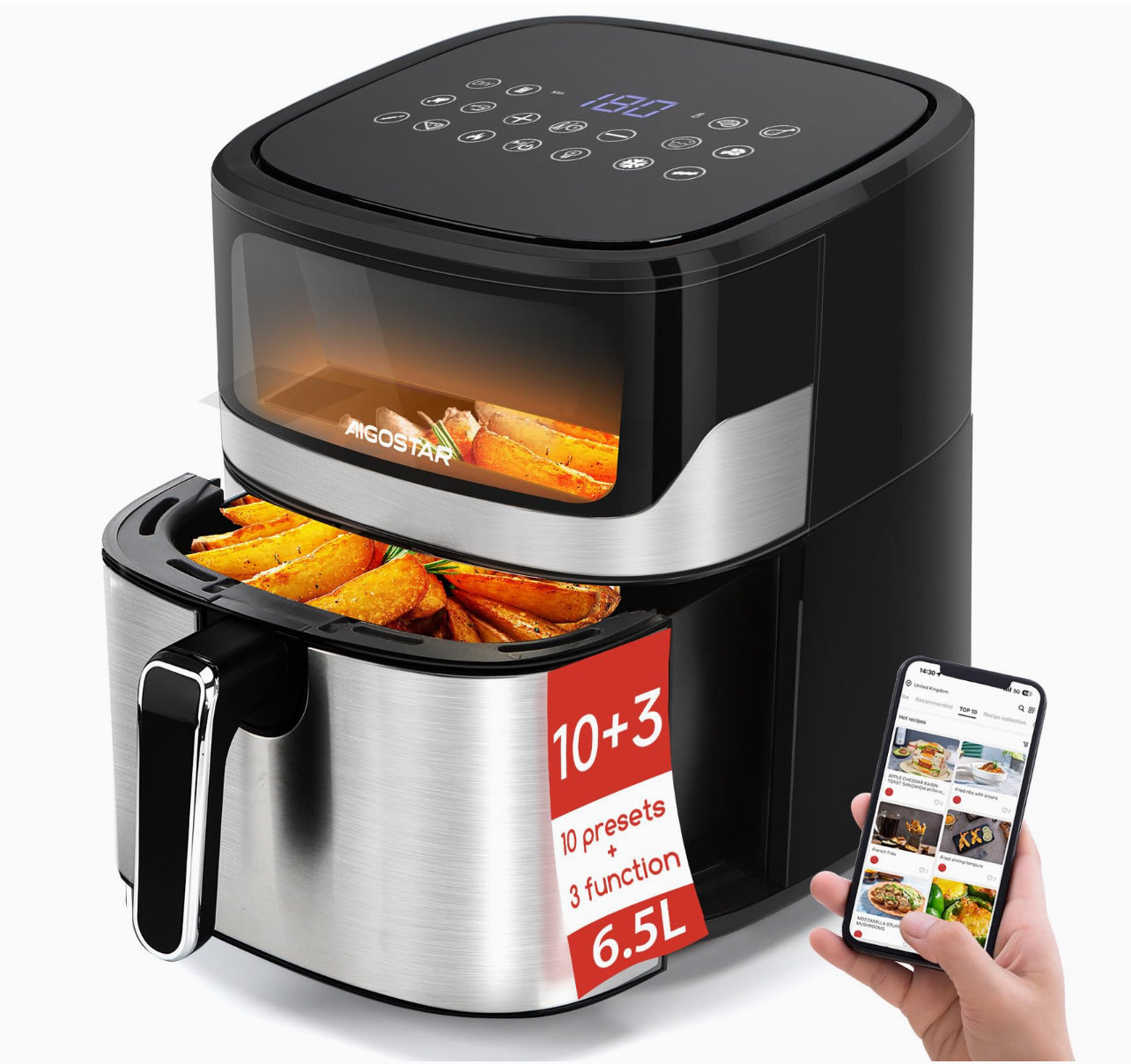 Freidora De Aire 6.5L