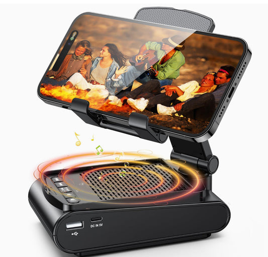 Altavoz con Soporte Móvil Bñuetooth