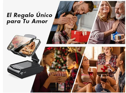 Altavoz con Soporte Móvil Bñuetooth